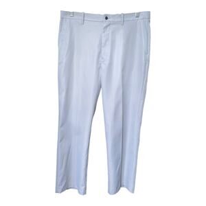Callaway Mens Golf Pants 36x28 Performance Chino Light Grey